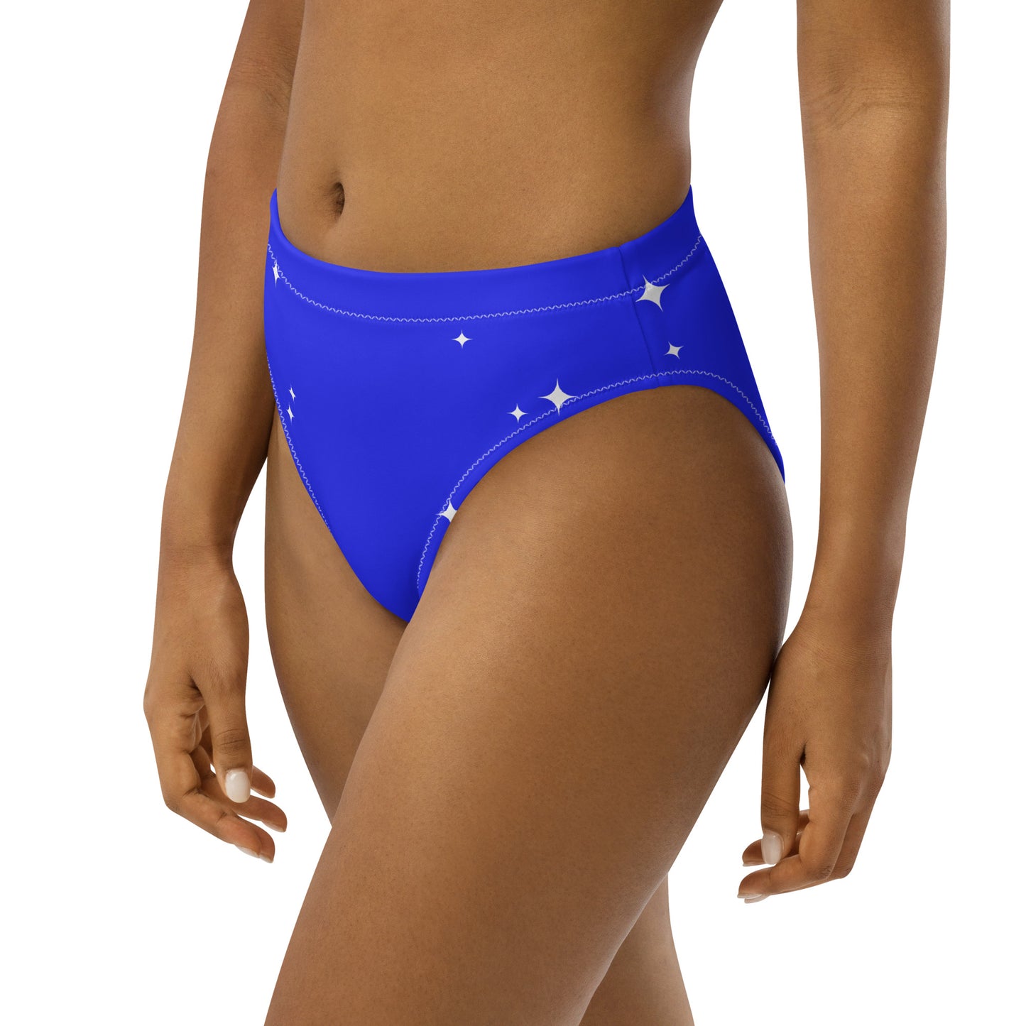 Squats & Tots Recycled high-waisted bikini bottom
