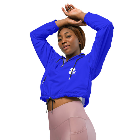 Squats and Tots Women’s cropped windbreaker