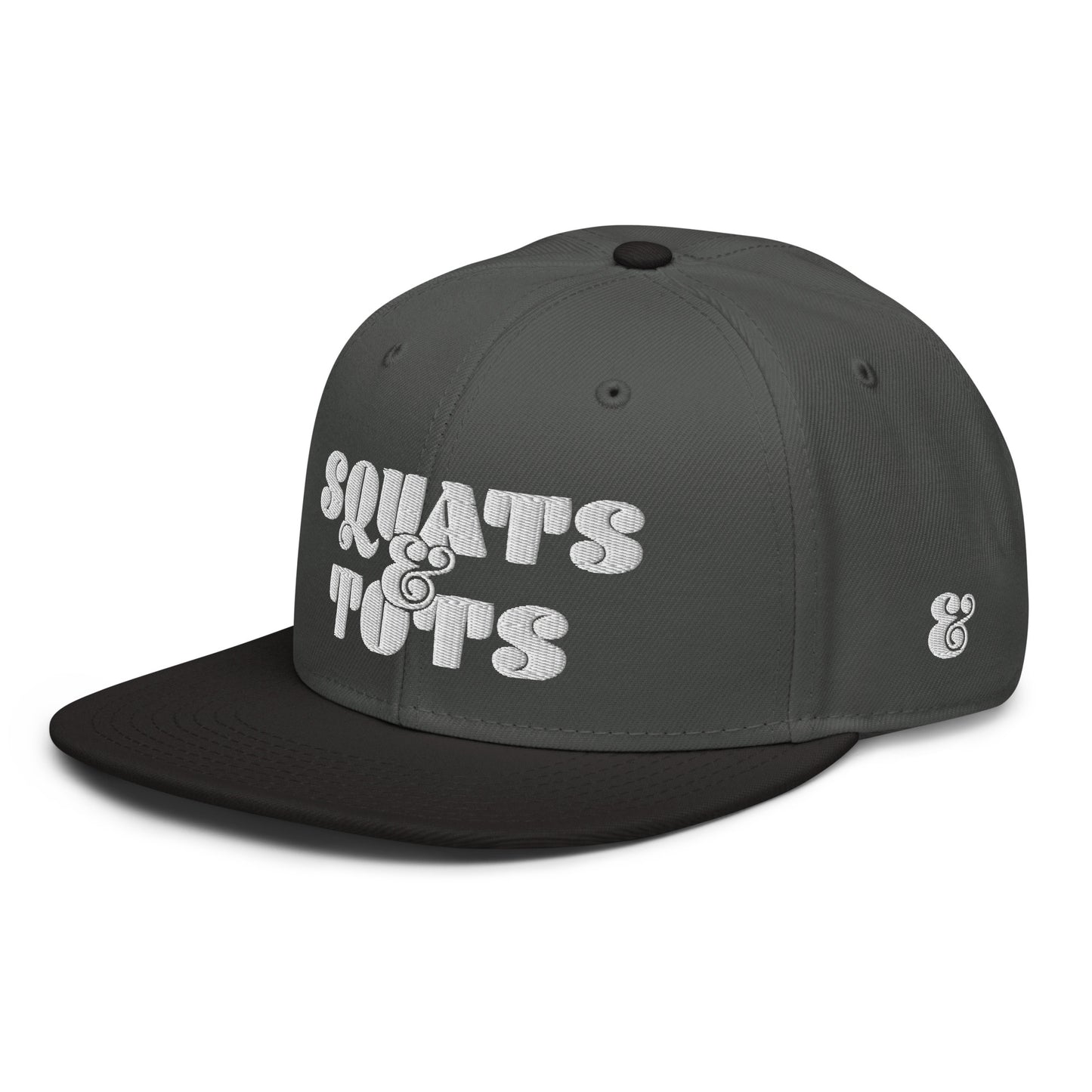 Squats and Tots Logo Snapback Hat