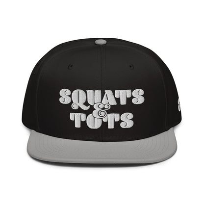 Squats and Tots Logo Snapback Hat