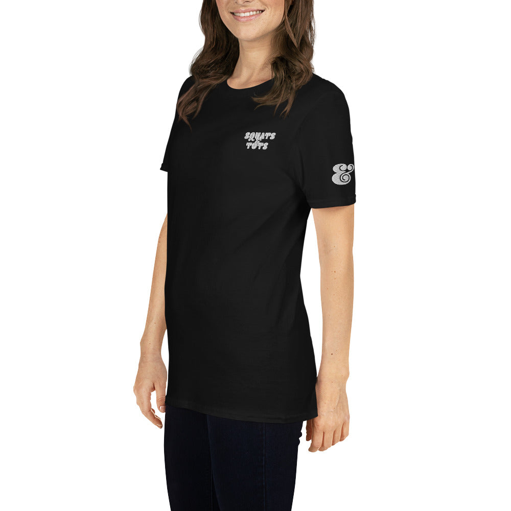 Squats and Tots Logo Short-Sleeve Unisex T-Shirt